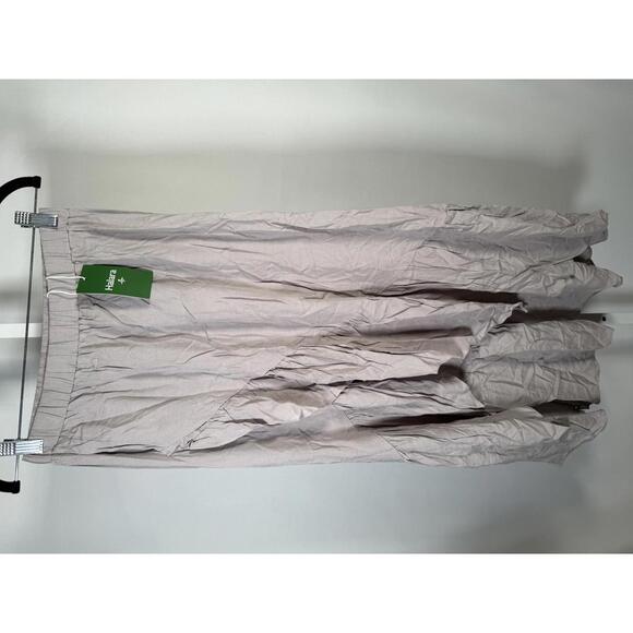 NWT Halara High Waisted High Low Ruffle Hem Flowy Maxi Skirt Size Small - Picture 3 of 7